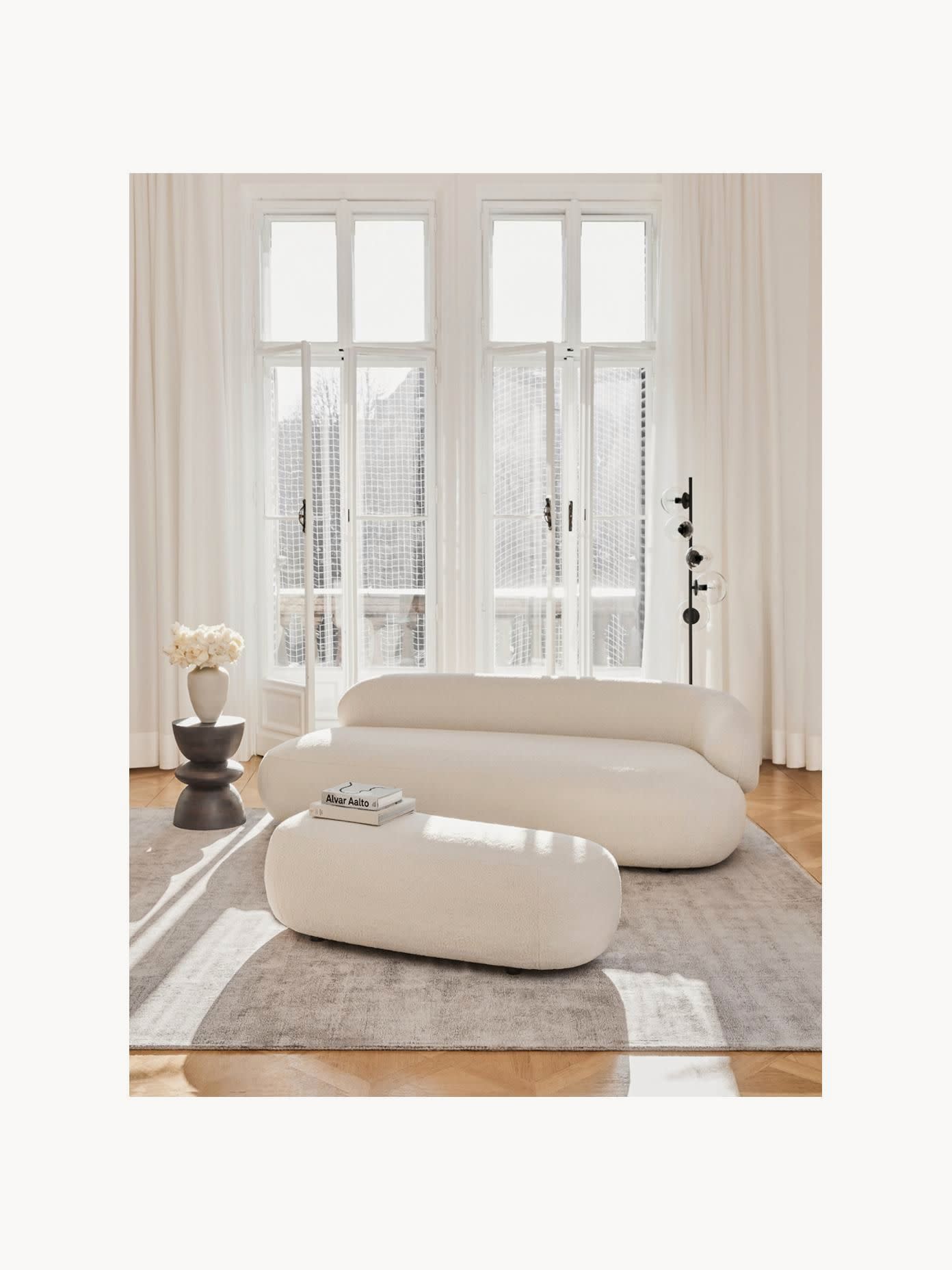 Alba Teddy Sofa (3-Seater)